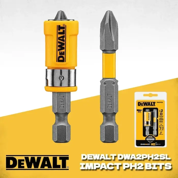 DEWALT – ensemble de manchons d'embouts électriques Phillips