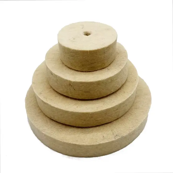 Perceuse meule roue de polissage feutre laine tampon de polissage disque abrasif pour meuleuse d'éta
