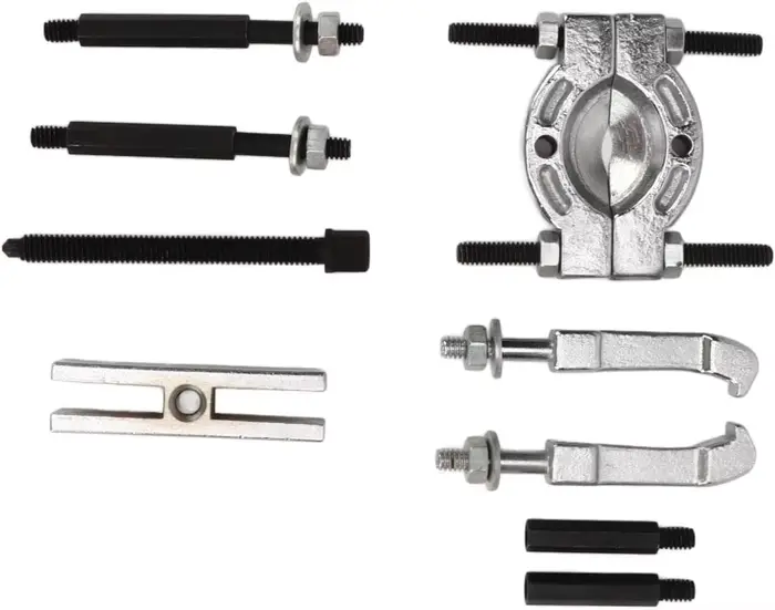Kit de 9 pièces d'outils portables pour le démontage et l'assemblage de roulements de boîte de vitesses