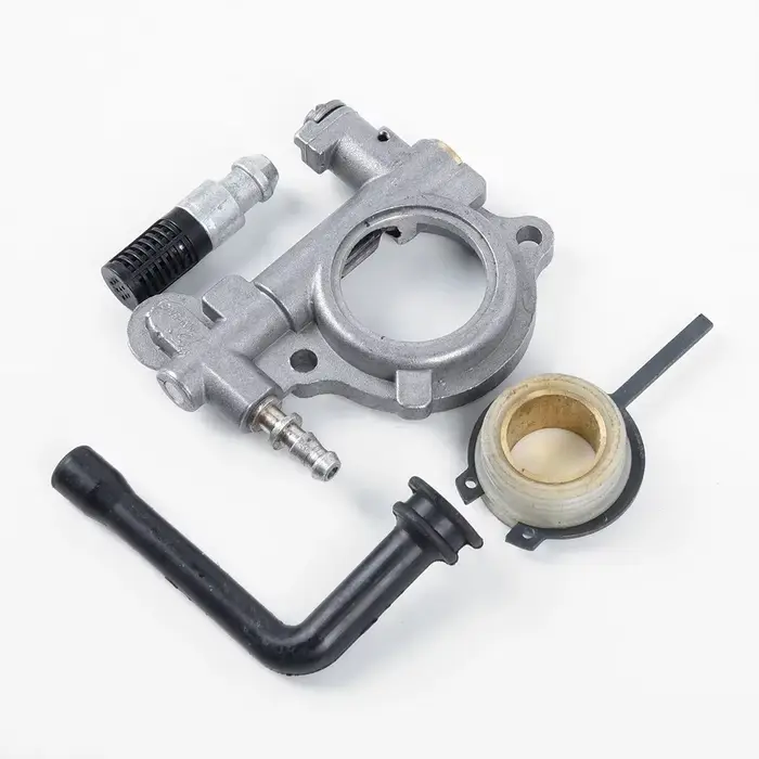 Kit de ligne d'huile de filtre à huile d'engrenage à vis sans fin de pompe à huile pour Stihl MS260