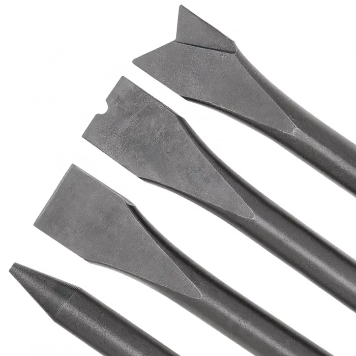 Ensemble de burins à marteau pneumatique