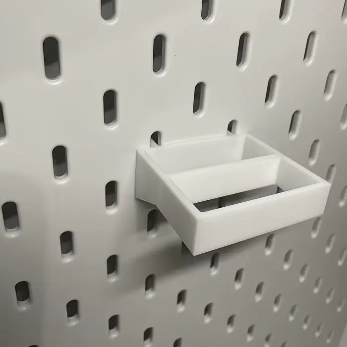 Support de rangement pour pinces et ciseaux, support de rangement d'outils en plastique blanc pour p