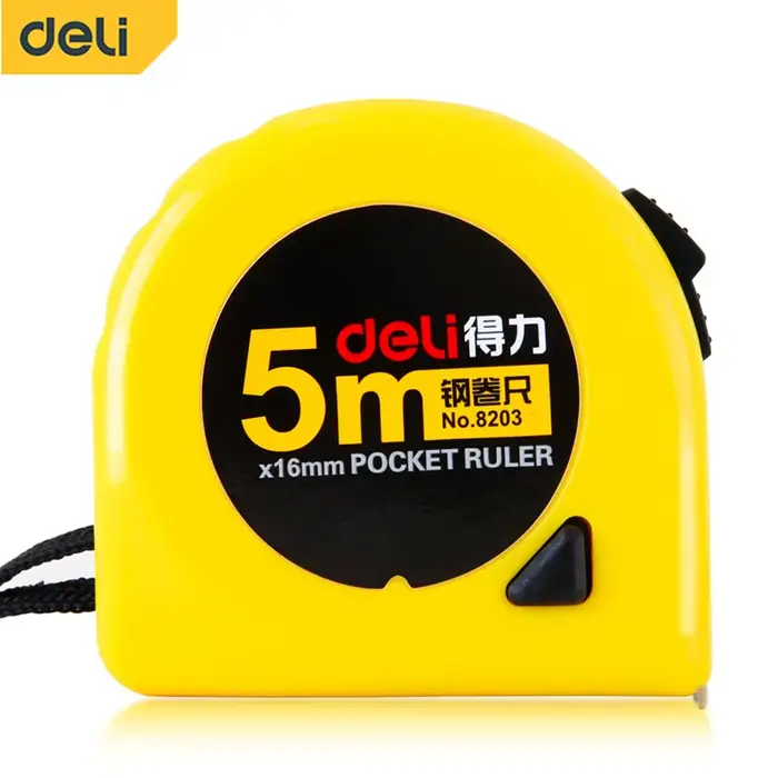 Deli – ruban à mesurer Portable en acier domestique