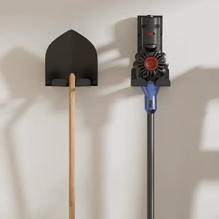 Support mural pour tondeuse et outils de jardin – Organisateur de garage pour débroussailleuse