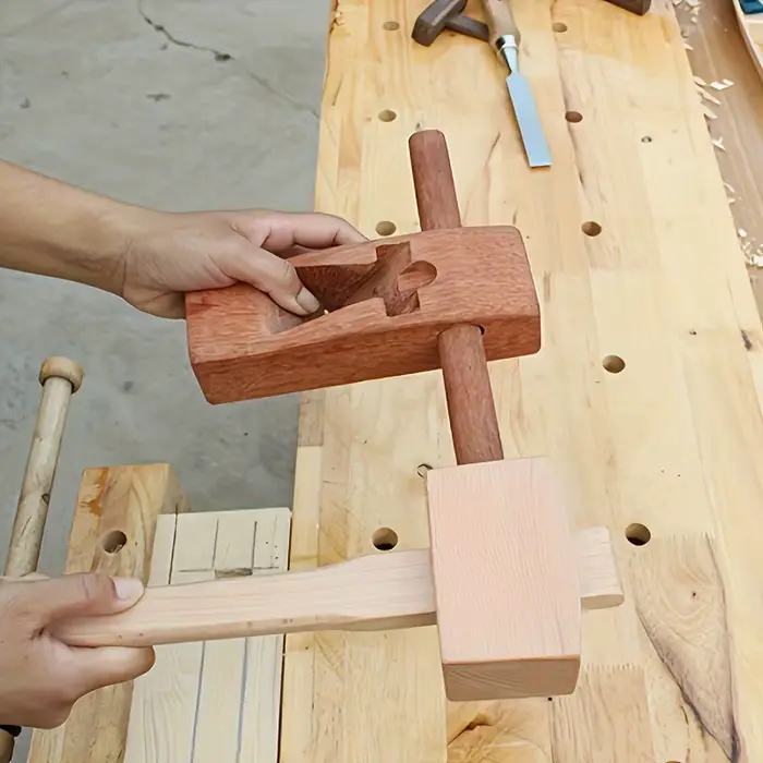 Marteau à tête en bois massif de hêtre