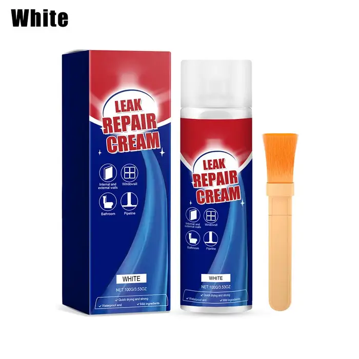 Colle de réparation anti-fuite, 100g, puissante, étanche, réparations de fuites mineures, tuyaux, ré