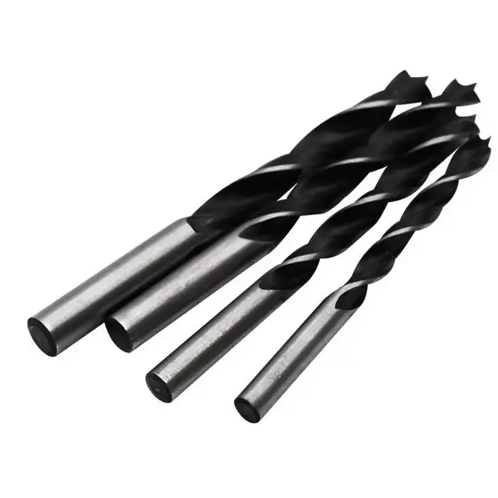 Ensemble de forets à bois 3MM-10MM, Kit de forets pour outils à bois, foret en spirale en acier à ha