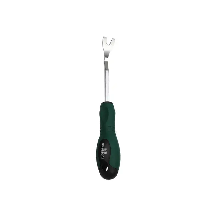 Kit d'outils de démontage de Clip de panneau de porte automobile, Kit de barre de levier en acier Du