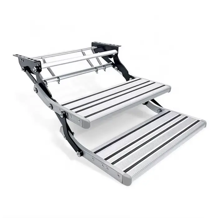 Échelle d'extension de caravane en alliage d'aluminium à double couche