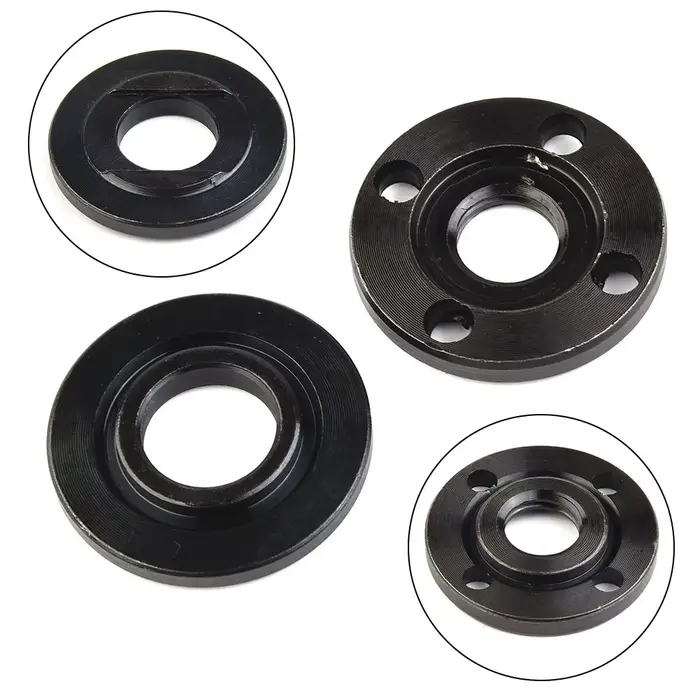 Jeu d'écrous de bride intérieure et extérieure pour meuleuse d'angle, filetage M14, 2 pièces, outils
