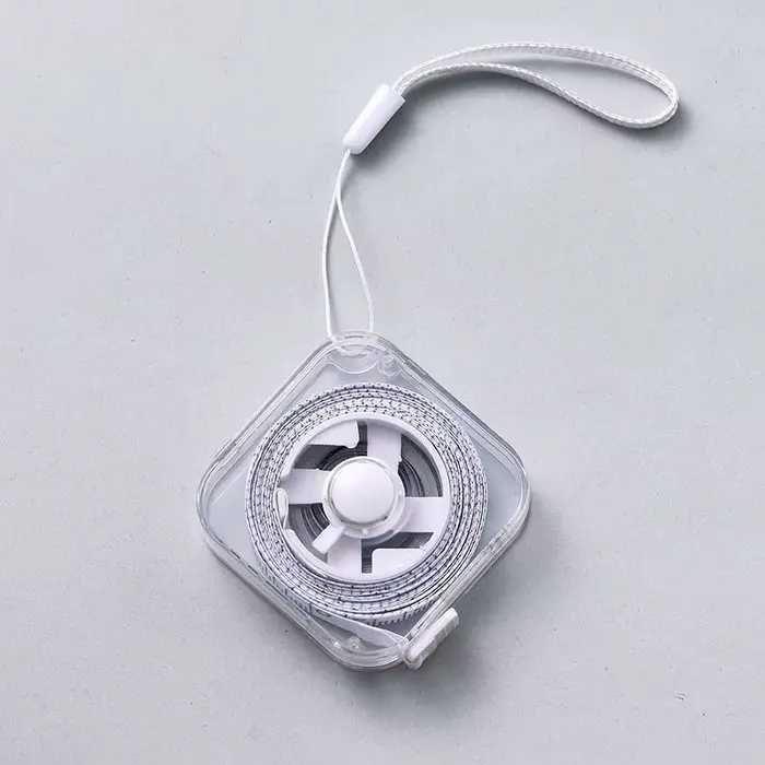 Ruban à mesurer durable de 2 mètres, métrique et impérial, multifonctionnel et haute précision, pour