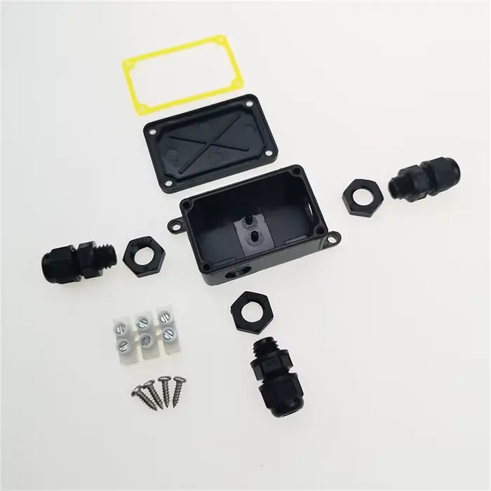 Mini boîte de jonction étanche extérieure câble extérieur en plastique