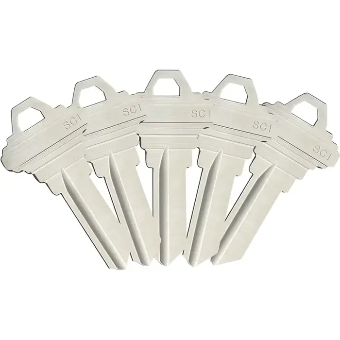 CEA Blank Keys SC1 – paquet de 50 clés vierges en laiton pour maison et bureau