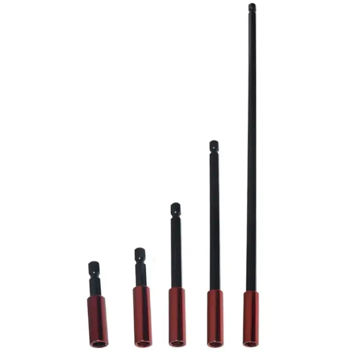 Tournevis d'extension d'embout magnétique à tige hexagonale 1/4