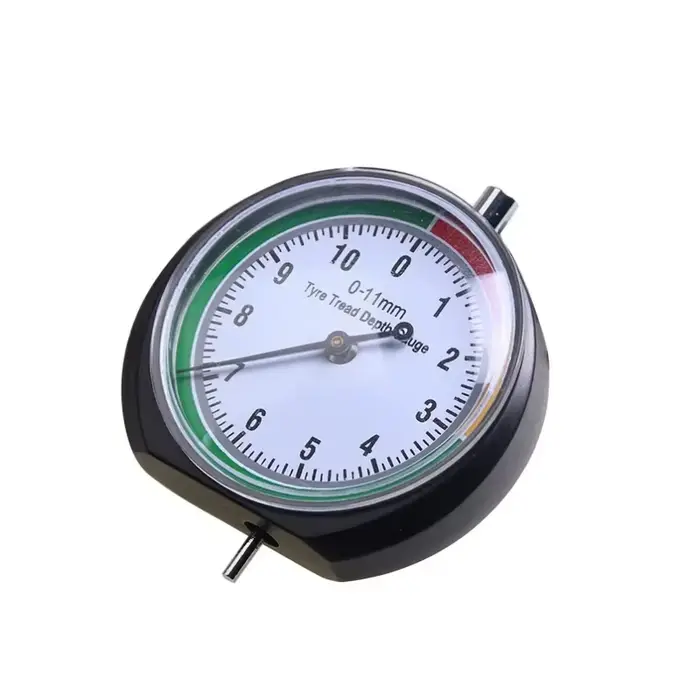 Jauge de profondeur de bande de roulement de pneu, mesureur de bande de roulement de pneu de voiture