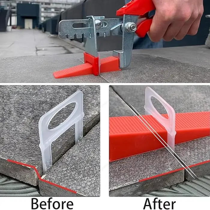 Système de nivellement de carreaux : Cales de pose