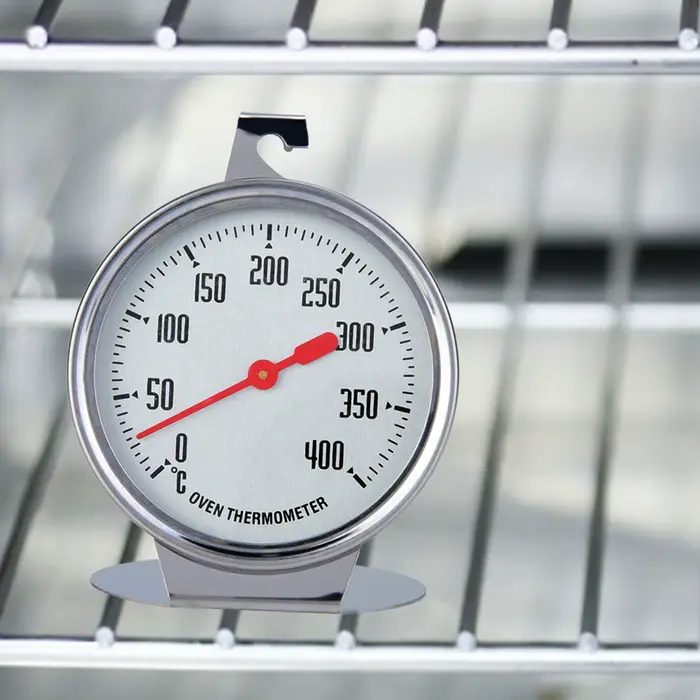Thermomètre de four vertical en acier inoxydable 0-400 degrés