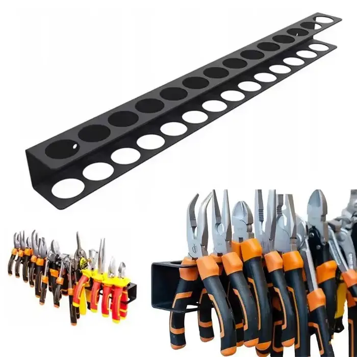 Support mural robuste pour outils, boîte de rangement pour tournevis, pinces et vis pour garage et atelier