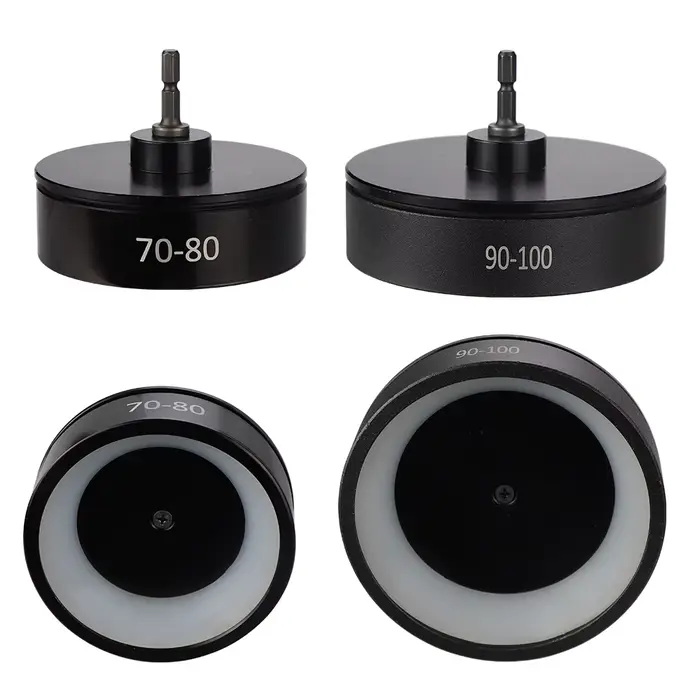 Tête de capsulage à vis 1/4, tête de capsulage à vis, tête de fixation 10-100mm, diamètre extérieur,