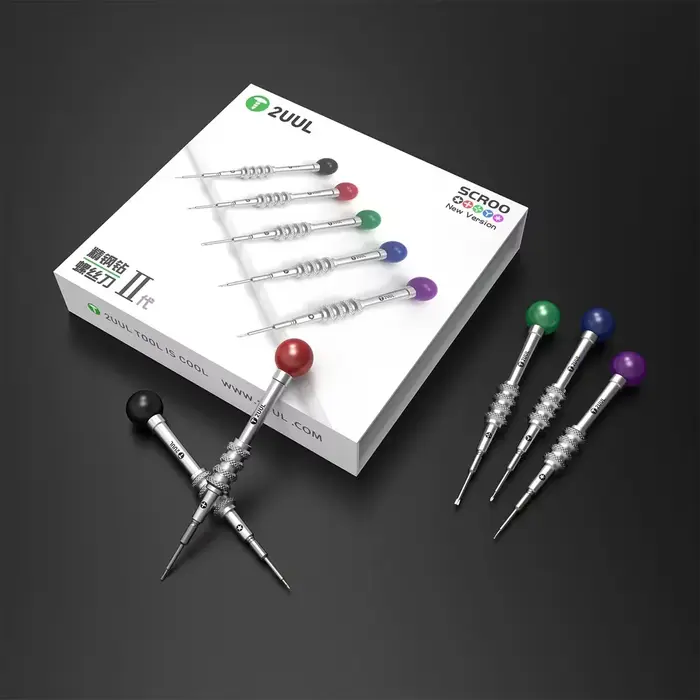 2UUL SD92 5 pièces/ensemble tournevis Scroo pour la réparation de téléphones portables nouvelle Version Kit