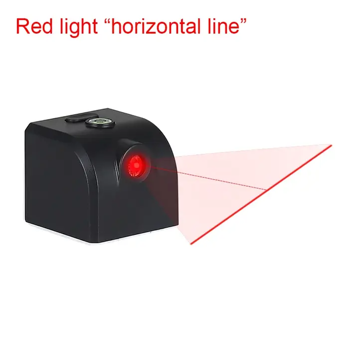Mini niveau Laser, lignes transversales horizontales et verticales