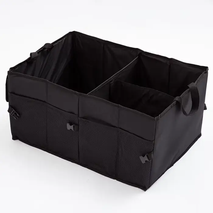 Boîte de rangement pliable pour voiture, grande boîte de transport pour camping-car, boîte de rangem