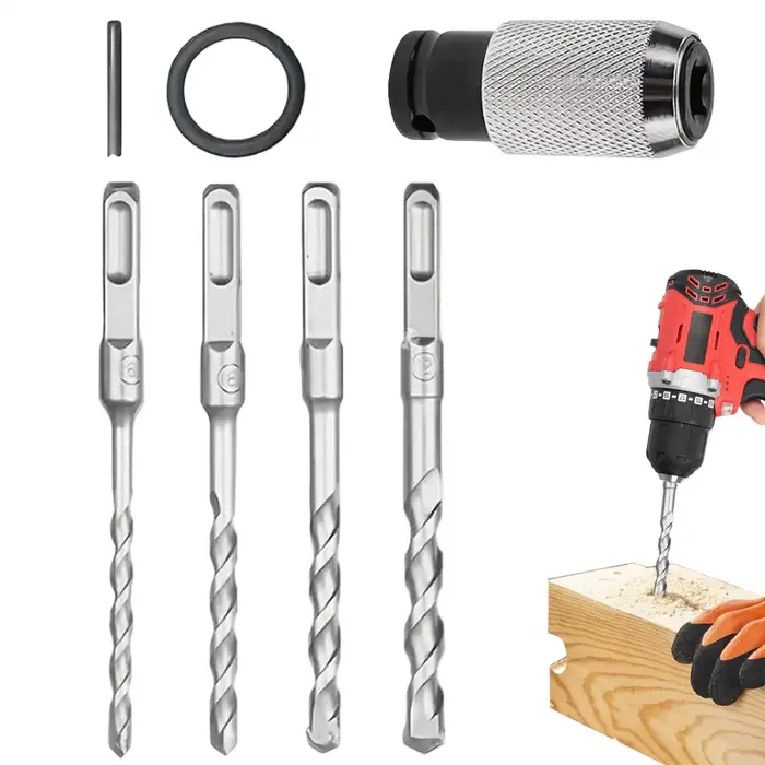 Kit d'adaptateur de foret à percussion rotatif