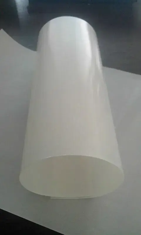 Film PTFE blanc 0.1mm 0.2mm 0.25mm 0.3mm, feuille de température haute résistance, feuille fine