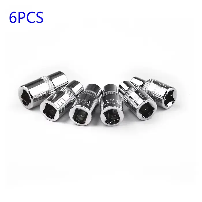 Jeu de Douilles Hexagonales en Acier, Embout Femelle Torx Star E, E4, E5, E6, E7, E8, E10, Accessoir