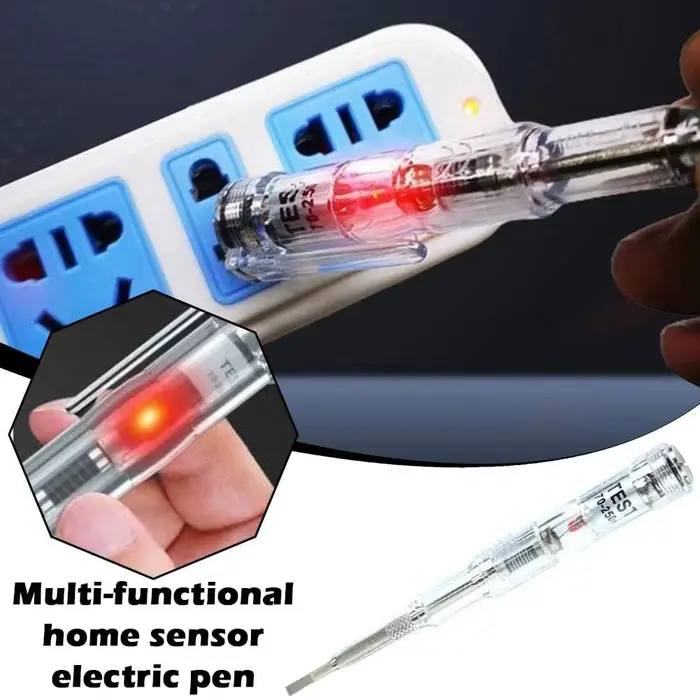 Tournevis de Test multifonctionnel pour électricien
