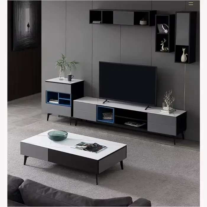 4 pièces bricolage meubles jambe pour armoire TV armoire tiroirs Table de chevet charge jambes métal