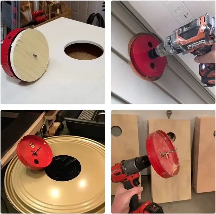 Scie cloche de 6 pouces pour le bois