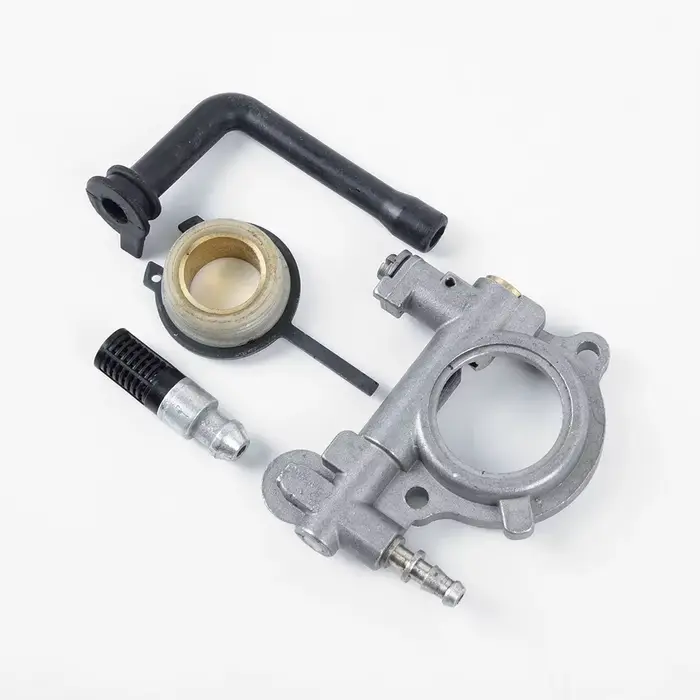 Kit de ligne d'huile de filtre à huile d'engrenage à vis sans fin de pompe à huile pour Stihl MS260 
