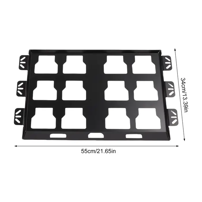 Lot de 2 plaques de montage pour boîte à outils compatibles avec Milwaukee Packout