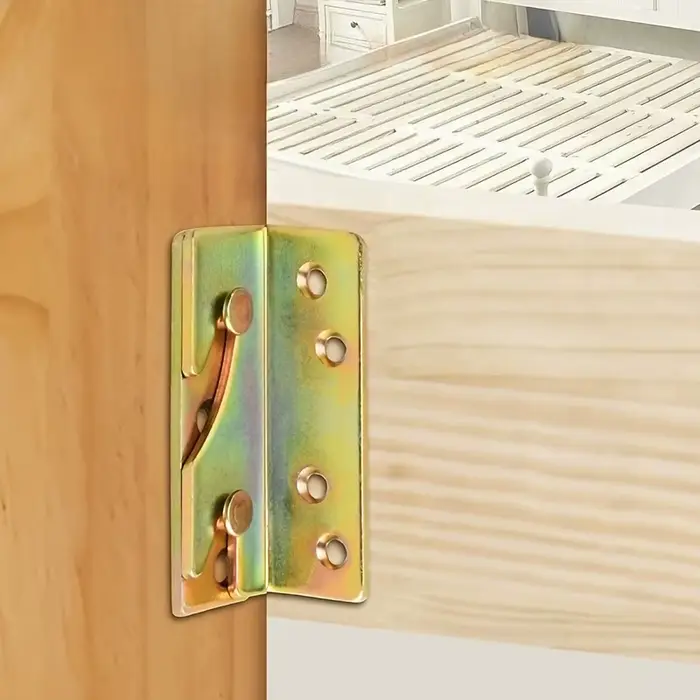Ensemble de 4 supports en bois pour barreaux de lit