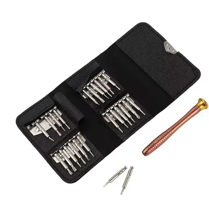 1 jeu, jeu de tournevis de précision, Kit d'outils de réparation 25 en 1, petit jeu de tournevis, to