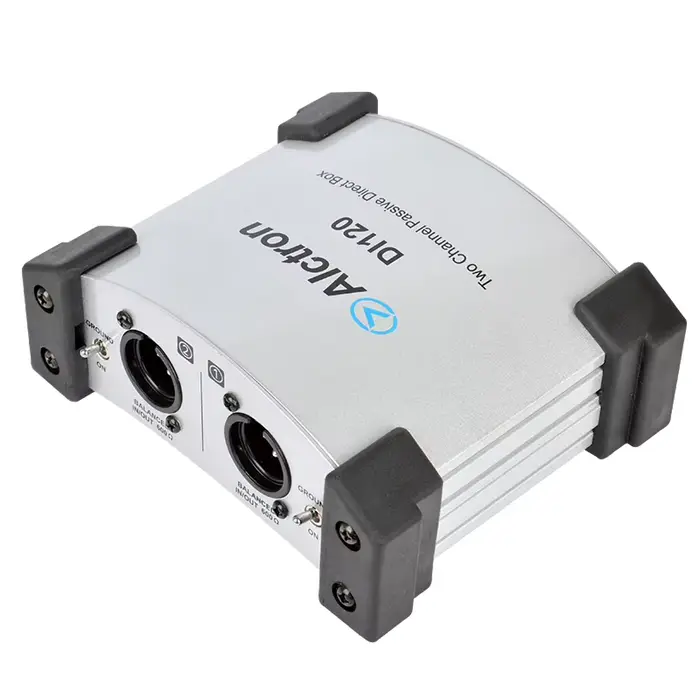 Alctron DI120 convertisseur d'impédance de boîtier DI passif bidirectionnel effecteur de scène DIBOX