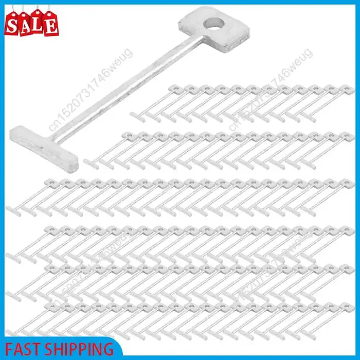 Flash Deal-200Pcs système de nivellement de carreaux pour la pose