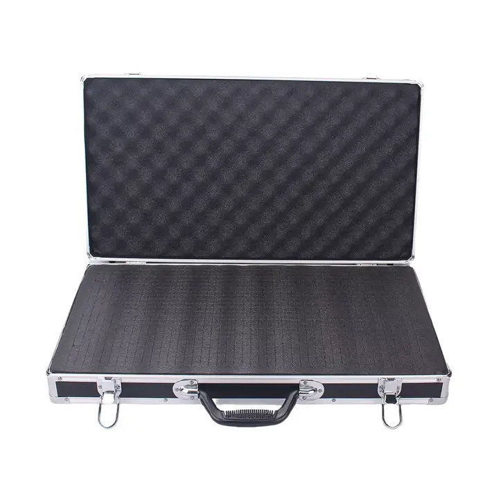Boîte à outils mallette d'équipement en aluminium