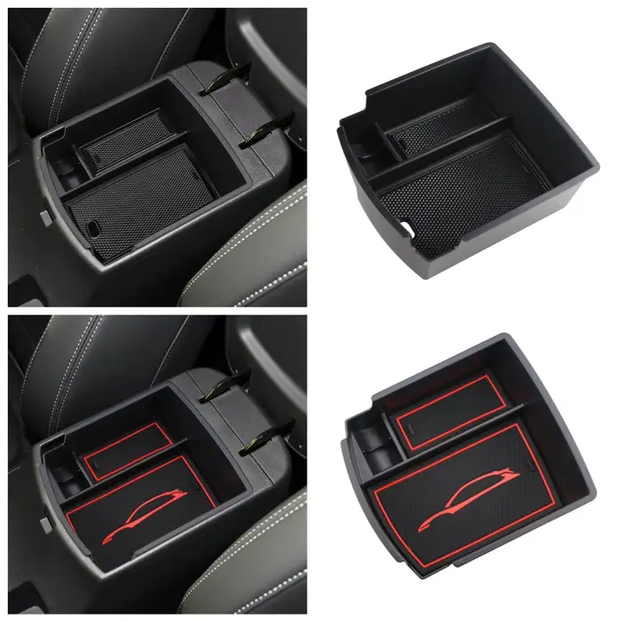 Boîte de rangement pour accoudoir de console centrale de voiture