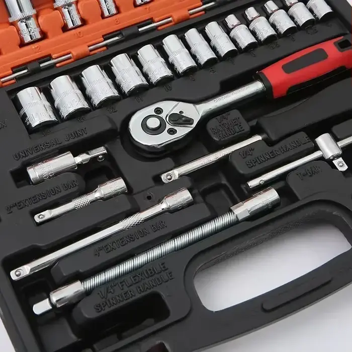 Kit d'outils pour moto avec clé à cliquet rapide