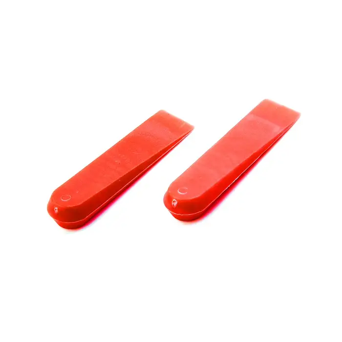 Entretoises de carreaux en plastique, Clips de positionnement réutilisables, niveleur rouge pour sol
