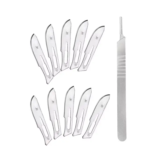 Scalpel générateur en acier au carbone avec poignée, outil de coupe pour bricolage, réparation PCB, 