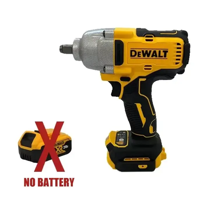Dewalt DCF892 clé à chocs sans brosse à couple élevé outil électrique sans fil batterie 20V alimentation sans fil pour l'amélioration de l'habitat