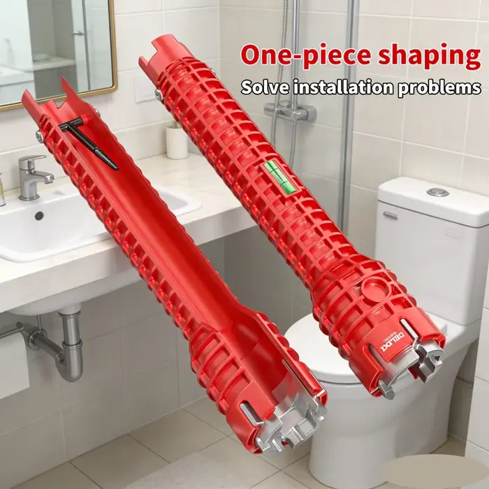 Outil de réparation de robinet 9-en-1 pour salle de bain et cuisine