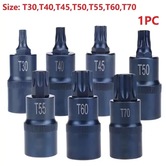 Embout de tournevis Torx 1/2 pouces