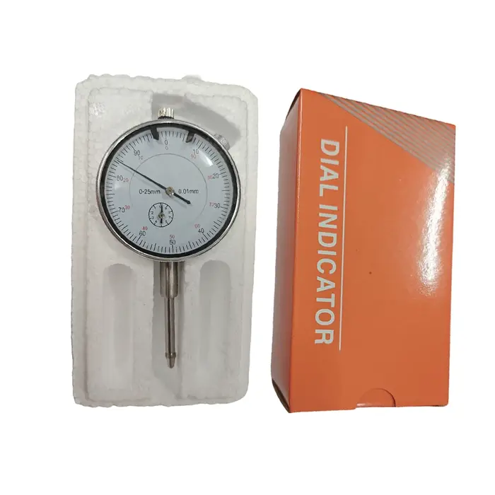 Indicateur à cadran de précision 0-25mm 0.01mm