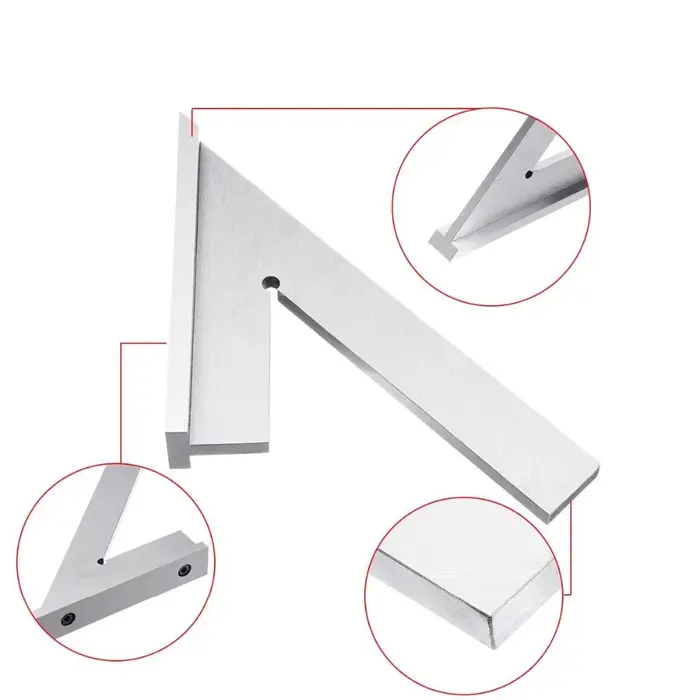 45 ° Règle d'angle plate à 45 degrés