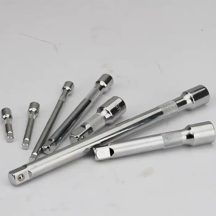 Barre d'extension de clé à cliquet à douille 1/4 "3/8" 1/2 "crv 50/75/100/125/150/250mm