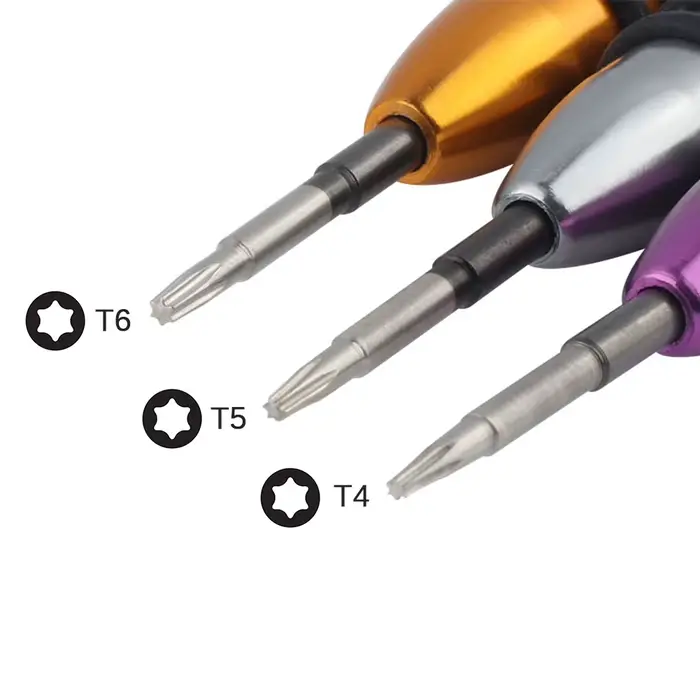 Tournevis de précision Torx pour ordinateur portable